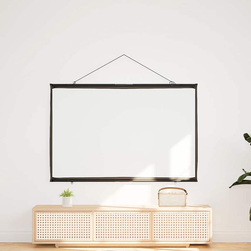 TV, Audio-Video si Foto - Videoproiectoare si accesorii - Ecrane proiectie - Ecran de proiectie suspendat pe perete 72 inch 16:9 - Infinity.ro