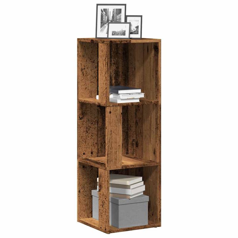 Casa si Gradina - Mobilier - Dulapuri si sifoniere - Dulapuri - Dulap de colt din lemn vechi 33x33x100 cm lemn prelucrat - Infinity.ro