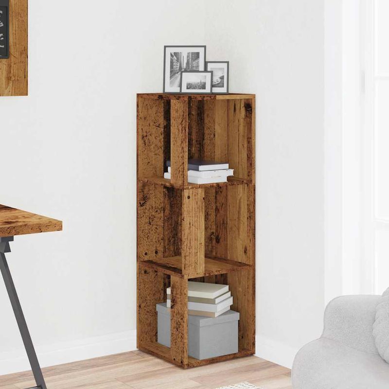 Casa si Gradina - Mobilier - Dulapuri si sifoniere - Dulapuri - Dulap de colt din lemn vechi 33x33x100 cm lemn prelucrat - Infinity.ro
