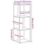 Casa si Gradina - Mobilier - Dulapuri si sifoniere - Dulapuri - Dulap de colt din lemn vechi 33x33x100 cm lemn prelucrat - Infinity.ro