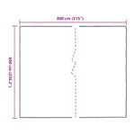 Casa si Gradina - Gradina si terasa - Umbrele si pavilioane - Pavilioane - Prelata transparenta cu ochiuri 6x8 m polietilena - Infinity.ro