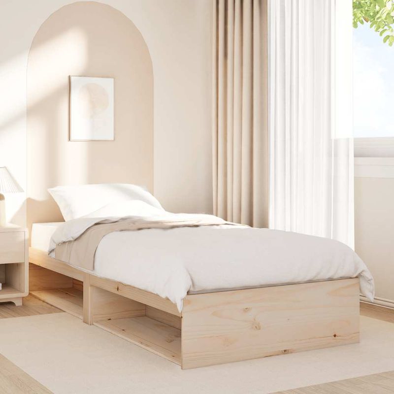Casa si Gradina - Mobilier - Paturi si accesorii - Paturi - Pat de zi fara saltea, 90x190 cm, lemn masiv de pin - Infinity.ro