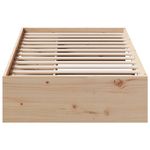 Casa si Gradina - Mobilier - Paturi si accesorii - Paturi - Pat de zi fara saltea, 90x190 cm, lemn masiv de pin - Infinity.ro