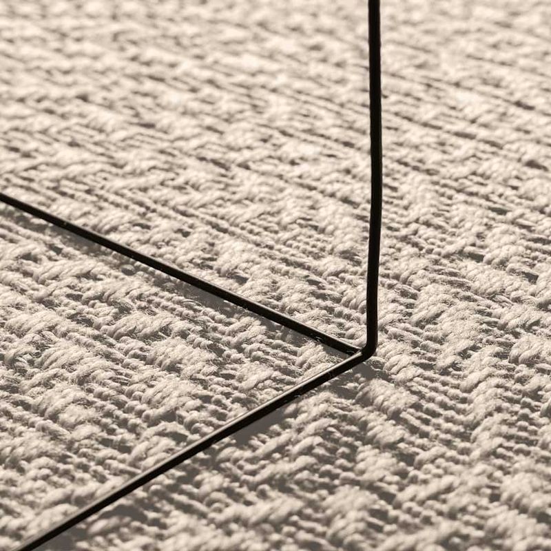 Casa si Gradina - Textile si covoare - Covoare - Covoare casa - Covor „ZIZUR” crem aspect iută pentru interior și exterior, model rotund, mărime diametru 120 cm - Infinity.ro