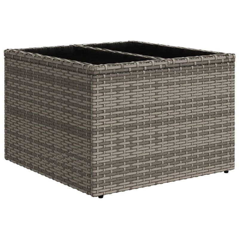 Casa si Gradina - Gradina si terasa - Mobilier exterior - Seturi mobila gradina - Set mobilier gradina cu perne, 6 piese, gri, poliratan - Infinity.ro