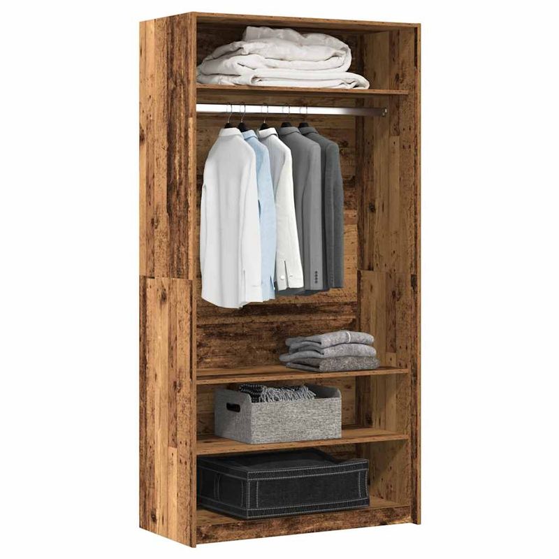 Casa si Gradina - Mobilier - Dulapuri si sifoniere - Sifoniere - Sifonier, lemn vechi, 100 x 50 x 200 cm, lemn prelucrat, cantitate 3 rafturi - Infinity.ro
