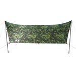 Sport si Outdoor - Camping - Copertine si adaposturi - Prelata de camping, camuflaj, 438x376x212 cm, impermeabila - Infinity.ro