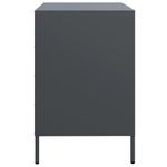 Casa si Gradina - Mobilier - Comode si corpuri - Comode - Dulap, antracit, 68x39x58,5 cm, otel laminat la rece - Infinity.ro