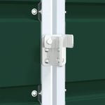 Casa si Gradina - Mobilier - Organizare si depozitare - Cosuri de gunoi - Depozitare cos gunoi cu roti, 1 cos, verde, 72x81x115 cm, otel - Infinity.ro