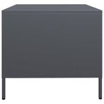 Casa si Gradina - Mobilier - Comode si corpuri - Comode - Dulap TV, antracit, 68x50x43,5 cm, otel laminat la rece - Infinity.ro