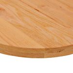 Casa si Gradina - Mobilier - Feronerie si accesorii mobila - Blat de masa maro deschis 120x60x4 cm lemn masiv de stejar oval - Infinity.ro