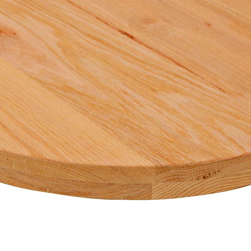 Casa si Gradina - Mobilier - Feronerie si accesorii mobila - Blat de masa maro deschis 120x60x4 cm lemn masiv de stejar oval - Infinity.ro