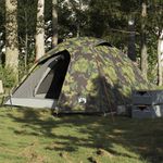 Sport si Outdoor - Camping - Corturi camping - Cort de camping cupola pentru 4 persoane, camuflaj, impermeabil - Infinity.ro
