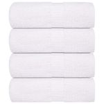 Casa si Gradina - Textile si covoare - Textile baie - Prosoape - Provee de spalat 4 buc Alb 15x21 cm 360 g/m² 100% bumbac - Infinity.ro