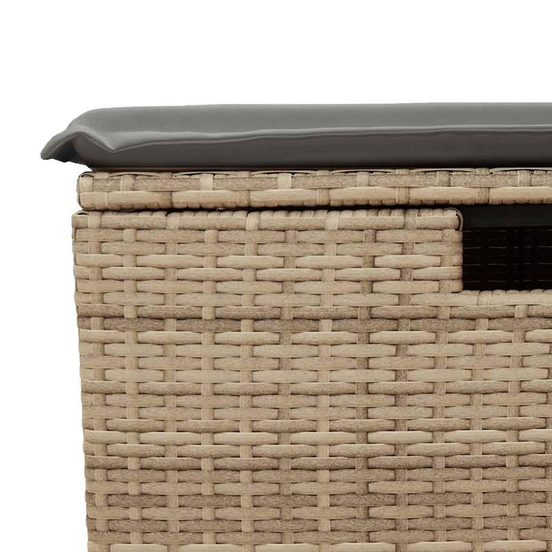 Casa si Gradina - Gradina si terasa - Mobilier exterior - Seturi mobila gradina - Set canapele de gradina cu perne, 5 piese, bej, poliratan - Infinity.ro