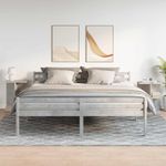 Casa si Gradina - Mobilier - Comode si corpuri - Noptiere - Noptiere 2 buc Beton Gri 46,5x29x61 cm Lemn prelucrat - Infinity.ro