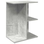 Casa si Gradina - Mobilier - Comode si corpuri - Noptiere - Noptiere 2 buc Beton Gri 46,5x29x61 cm Lemn prelucrat - Infinity.ro