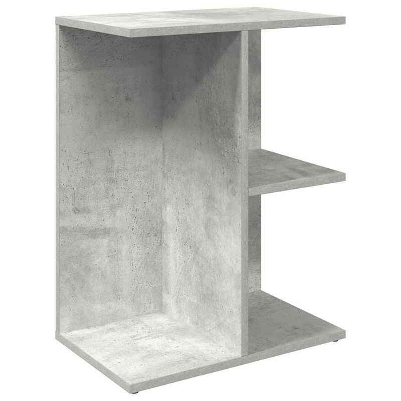 Casa si Gradina - Mobilier - Comode si corpuri - Noptiere - Noptiere 2 buc Beton Gri 46,5x29x61 cm Lemn prelucrat - Infinity.ro