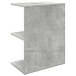 Casa si Gradina - Mobilier - Comode si corpuri - Noptiere - Noptiere 2 buc Beton Gri 46,5x29x61 cm Lemn prelucrat - Infinity.ro