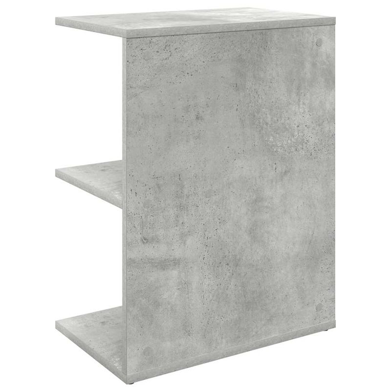 Casa si Gradina - Mobilier - Comode si corpuri - Noptiere - Noptiere 2 buc Beton Gri 46,5x29x61 cm Lemn prelucrat - Infinity.ro