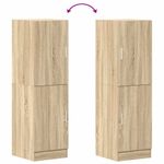 Casa si Gradina - Mobilier - Comode si corpuri - Corpuri bucatarie - Dulap bucatarie stejar Sonoma, 38x41,5x131,5 cm, lemn prelucrat - Infinity.ro