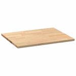 Casa si Gradina - Mobilier - Comode si corpuri - Corpuri bucatarie - Blat de bucatarie Lemn masiv de stejar dreptunghiular, mărime 80x63.5x2.7 cm - Infinity.ro