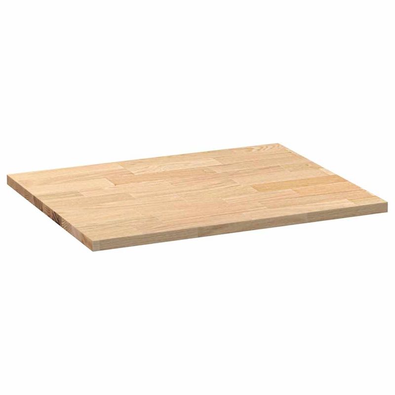 Casa si Gradina - Mobilier - Comode si corpuri - Corpuri bucatarie - Blat de bucatarie Lemn masiv de stejar dreptunghiular, mărime 80x63.5x2.7 cm - Infinity.ro