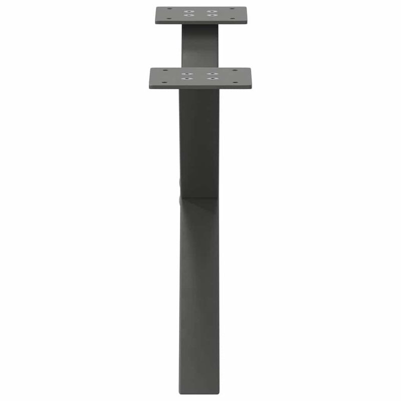Casa si Gradina - Mobilier - Feronerie si accesorii mobila - Picioare masuta de cafea in forma de X, 2 buc Antracit Otel, mărime 50x(30-31) cm (40 mm) - Infinity.ro