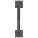 Casa si Gradina - Mobilier - Feronerie si accesorii mobila - Picioare masuta de cafea in forma de X, 2 buc Antracit Otel, mărime 50x(30-31) cm (40 mm) - Infinity.ro