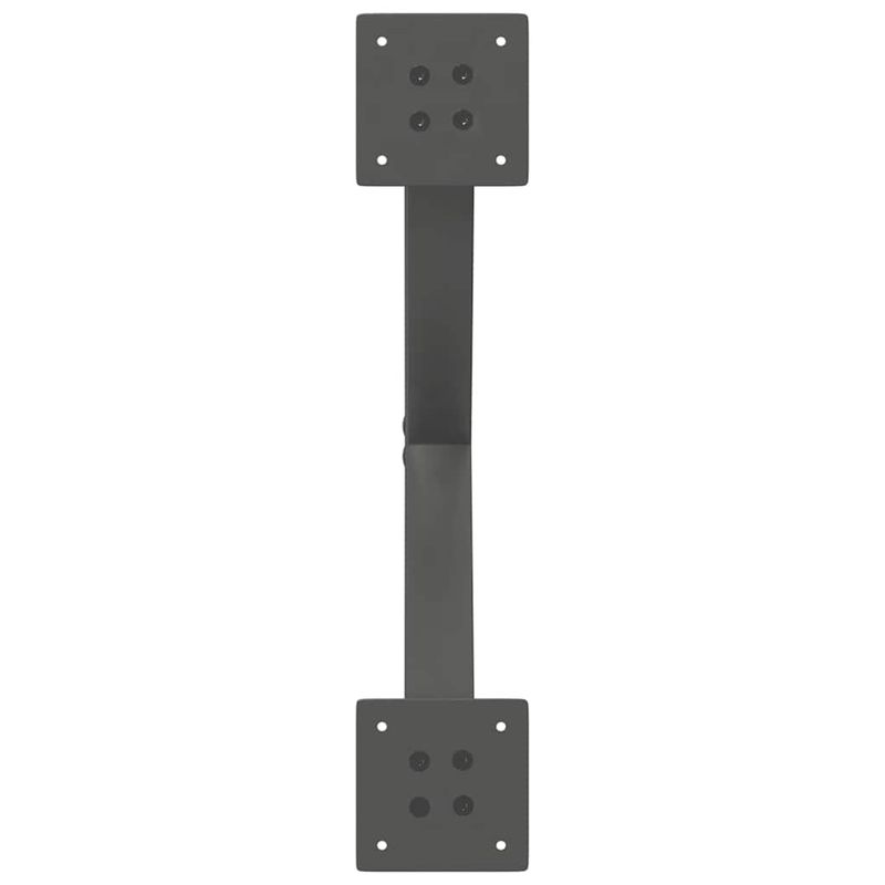 Casa si Gradina - Mobilier - Feronerie si accesorii mobila - Picioare masuta de cafea in forma de X, 2 buc Antracit Otel, mărime 50x(30-31) cm (40 mm) - Infinity.ro