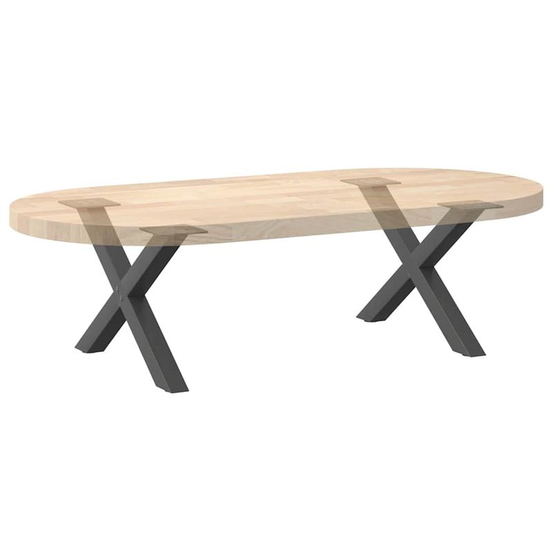 Casa si Gradina - Mobilier - Feronerie si accesorii mobila - Picioare masuta de cafea in forma de X, 2 buc Antracit Otel, mărime 50x(30-31) cm (40 mm) - Infinity.ro