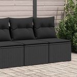 Casa si Gradina - Gradina si terasa - Mobilier exterior - Seturi mobila gradina - Set mobilier de gradina cu perne, 2 piese poliratan/lemn acacia - Infinity.ro