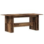 Casa si Gradina - Mobilier - Mese si birouri - Mese bucatarie si dining - Masa de bucatarie, lemn vechi, 180 x 90 x 76 cm, PAL - Infinity.ro