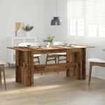 Casa si Gradina - Mobilier - Mese si birouri - Mese bucatarie si dining - Masa de bucatarie, lemn vechi, 180 x 90 x 76 cm, PAL - Infinity.ro