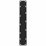 Casa si Gradina - Mobilier - Feronerie si accesorii mobila - Picioare masuta de cafea Negru 2 buc 60x(72-73) cm Otel - Infinity.ro