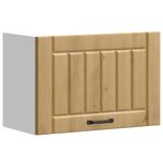 Casa si Gradina - Mobilier - Comode si corpuri - Corpuri bucatarie - Dulap de bucatarie „Lucca” din lemn de stejar artificial, mărime 60x31x40 cm, model 1x dulap de perete (1 ușă rabatabilă) - Infinity.ro