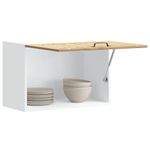 Casa si Gradina - Mobilier - Comode si corpuri - Corpuri bucatarie - Dulap de bucatarie „Lucca” din lemn de stejar artificial, mărime 60x31x40 cm, model 1x dulap de perete (1 ușă rabatabilă) - Infinity.ro