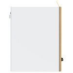 Casa si Gradina - Mobilier - Comode si corpuri - Corpuri bucatarie - Dulap de bucatarie „Lucca” din lemn de stejar artificial, mărime 60x31x40 cm, model 1x dulap de perete (1 ușă rabatabilă) - Infinity.ro