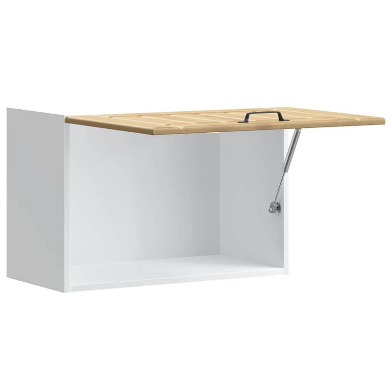 Casa si Gradina - Mobilier - Comode si corpuri - Corpuri bucatarie - Dulap de bucatarie „Lucca” din lemn de stejar artificial, mărime 60x31x40 cm, model 1x dulap de perete (1 ușă rabatabilă) - Infinity.ro