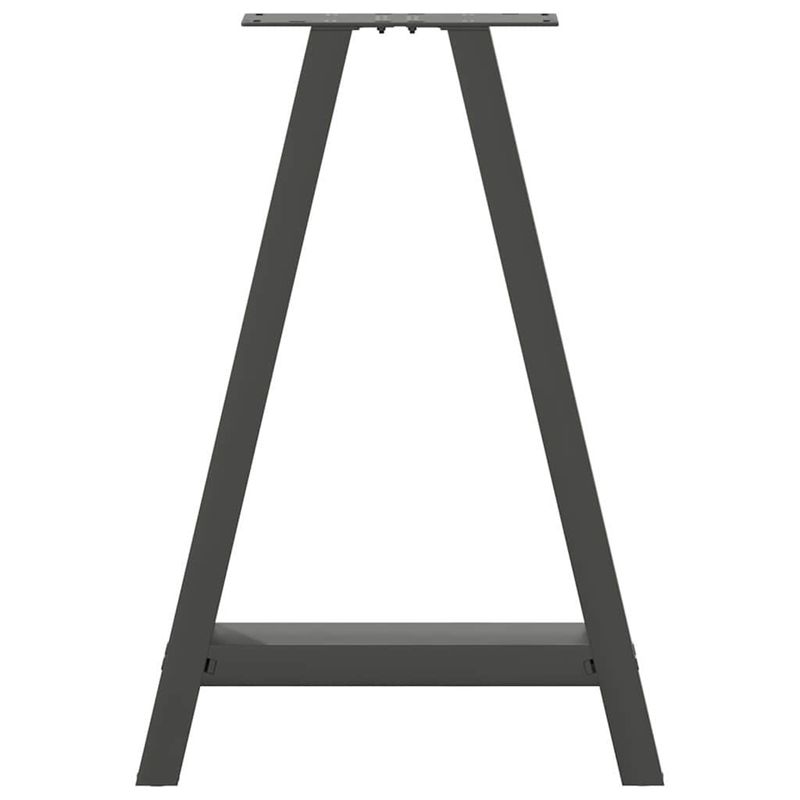 Casa si Gradina - Mobilier - Feronerie si accesorii mobila - Picioare pentru masuta cafea in forma de A, 2 buc Antracit Otel, mărime 50x(72-73) cm - Infinity.ro