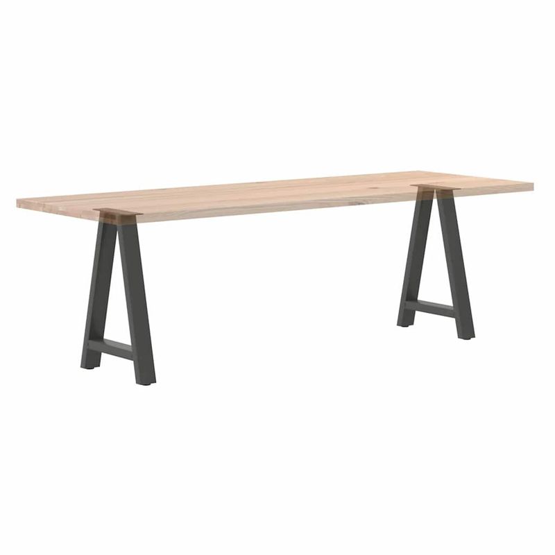 Casa si Gradina - Mobilier - Feronerie si accesorii mobila - Picioare pentru masuta cafea in forma de A, 2 buc Antracit Otel, mărime 50x(72-73) cm - Infinity.ro