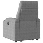 Ingrijire personala si Cosmetice - Sanatate si wellness - Articole wellness - Fotolii de masaj - Fotoliu de masaj rabatabil cu ridicare, gri inchis, microfibra - Infinity.ro