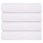 Casa si Gradina - Textile si covoare - Textile baie - Prosoape - Prosoape de mana 4 buc Alb 50x100 cm 360 g/m² 100% bumbac - Infinity.ro