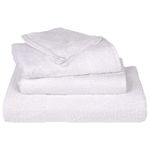 Casa si Gradina - Textile si covoare - Textile baie - Prosoape - Prosoape de mana 4 buc Alb 50x100 cm 360 g/m² 100% bumbac - Infinity.ro