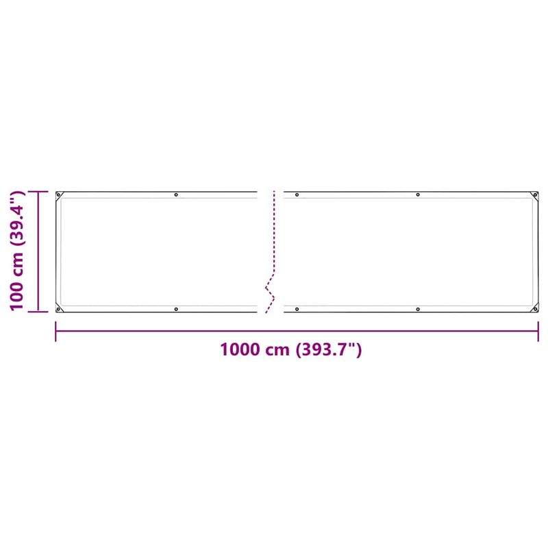 Casa si Gradina - Gradina si terasa - Umbrele si pavilioane - Pavilioane - Prelata transparenta cu ochiuri 1x10 m polietilena - Infinity.ro