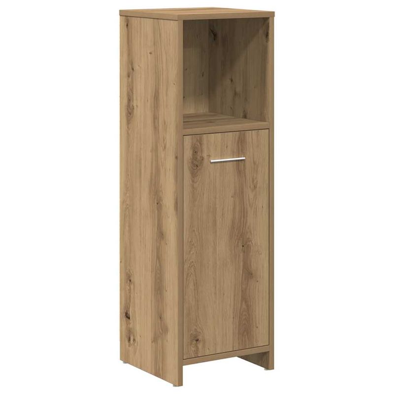 Casa si Gradina - Mobilier - Seturi de mobilier - Seturi baie - Set mobilier de baie, 3 piese, stejar artizanal, lemn prelucrat - Infinity.ro