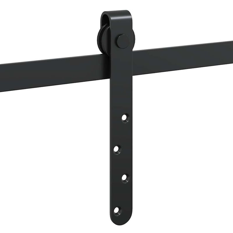 Casa si Gradina - Constructii - Usi interior, exterior si garaj - Accesorii usi - Set usi glisante pentru dulap 213 cm otel carbon - Infinity.ro