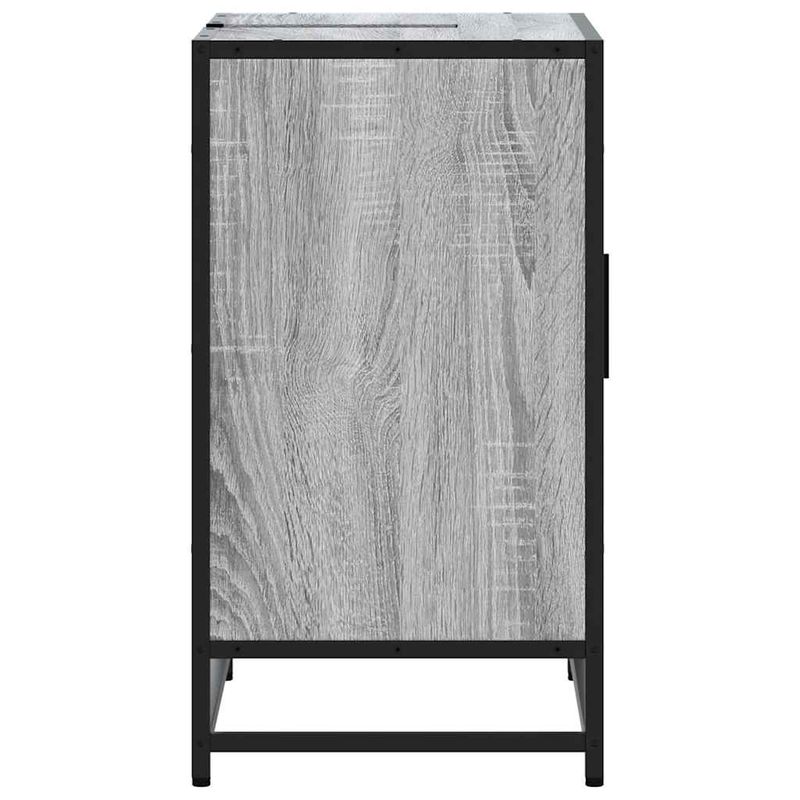 Casa si Gradina - Mobilier - Mobilier baie - Comode baie - Dulap pentru chiuveta de baie gri Sonoma 65x33x60 cm lemn - Infinity.ro