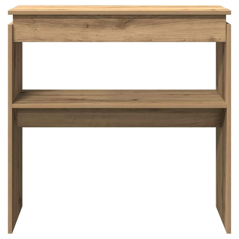 Casa si Gradina - Mobilier - Comode si corpuri - Console - Masuta consola, stejar artizanal, 80x30x80 cm, lemn prelucrat - Infinity.ro
