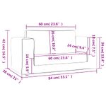 Casa si Gradina - Mobilier - Mobilier copii - Mobilier camera copiilor - Canapea extensibila de copii cu 2 locuri, albastru, plus moale - Infinity.ro